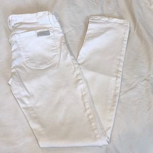 Joe’s White Skinny Jeans